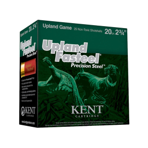 Kent Upland Fasteel Precision 20 Gauge Ammo 2-3/4" #6 Steel Shot 7/8 oz Box of 25