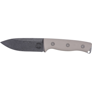 White River Knives Ursus Cub Fixed Blade Knife 3.5" Drop Point CPM MagnaCut Stonewashed Blade G-10 Handle Flat Dark Earth - White River Knives