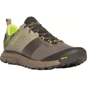 Danner Men's Trail 2650 Campo GTX 3" Waterproof Hiking Shoes Leather/Synthetic Brown/Meadow Green 12 EE - Danner