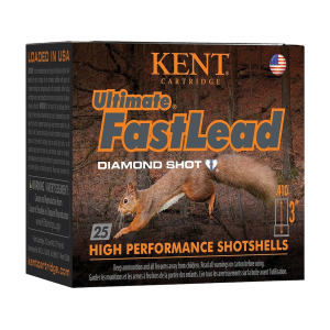 Kent Ultimate Fast Lead 410 Ammo 3" #6 Lead Shot 11/16 oz Box of 25