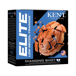 Kent Elite Low Recoil 12 Gauge Ammo 2-3/4 #8 Lead Shot 7/8 Oz Box Of 25 t Elite Low Recoil 12 Gauge 2-3/4 #8 Lead Shot 7/8 Oz Box Of 25 Ammo