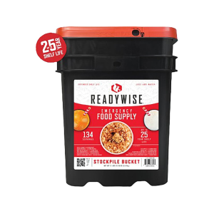 ReadyWise 134 Serving Emergency Food Stockpile Freeze Dried Food Bucket