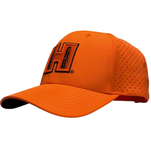 Hornady Hornady Men's H Patch Performance Hat Hi-Vis Orange One Size Fits Most - $26.99 at MidwayUSA
