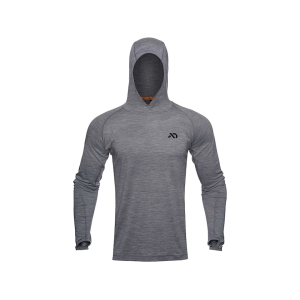 First Lite First Lite Men's Wick Hoodie Heather Gray XL - $120.00 at MidwayUSA