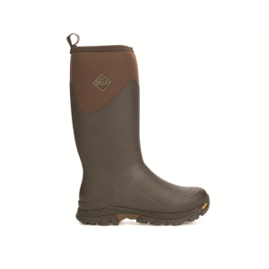 MUCK BOOTS Men's Arctic Ice Arctic Grip All Terrain Waterproof 8mm Insulated Hunting Boots Rubber Brown 9 D