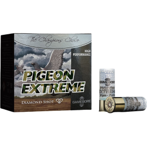 Gamebore Pigeon Extreme High Velocity 12 Gauge Ammo 2-3/4" #7-1/2 Lead Shot 1-1/4 oz Case of 250 (10 Boxes of 25)