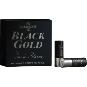 Gamebore Black Gold Dark Storm 12 Gauge Ammo 2-3/4 #7-1/2 Lead Shot 1 Oz Case Of 250 (10 Boxes Of 25) ebore Black Gold Dark Storm 12 Gauge 2-3/4 #7-1/2 Lead Shot 1 Oz Case Of 250 (10 Boxes Of 25) Ammo