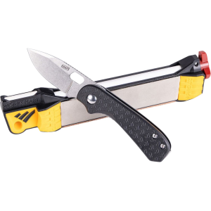 Work Sharp Guided Field Knife Sharpener with Knafs Lander 5 Pocket Knife