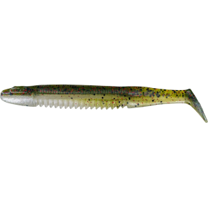 Big Bite Baits Cane Thumper 5" Swimbait Watermelon Red Ghost