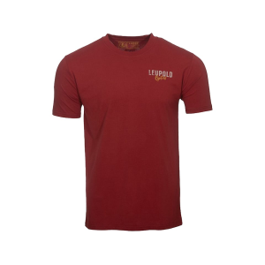 Leupold Men's Soaring Eagle Short Sleeve Crew Neck T Shirt Vintage Red XL