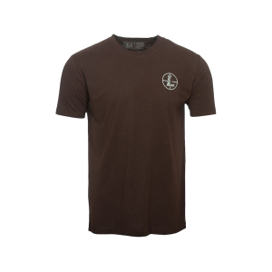 Leupold Leupold Men's Optics Badge Short Sleeve Crew Neck T Shirt Black Coffee 2XL - $19.99 at MidwayUSA