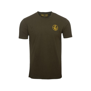 Leupold Leupold Men's Optics Badge Short Sleeve Crew Neck T Shirt Deep Olive Medium - $19.99 at MidwayUSA