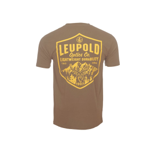 Leupold Men's Elk Shield Short Sleeve Crew Neck T Shirt Desert Sand Medium