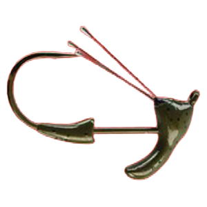 Picasso Picasso Weedless Urchinator Cradle Heads 1/4 oz Wacky Urchin Jighead 6/0 Green Pumpkin - $14.99 at MidwayUSA