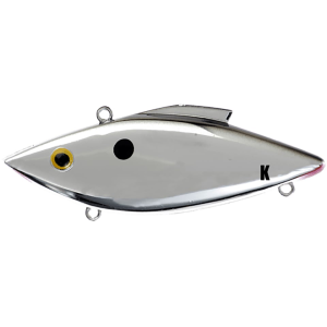 Bill Lewis Knock-N-Trap Lipless Crankbait Chrome Black Back 1/2oz