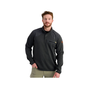 Nomad Nomad Men's Statesman Snap Sweater Volcanic Ash Heather 2XL - $90.00 at MidwayUSA