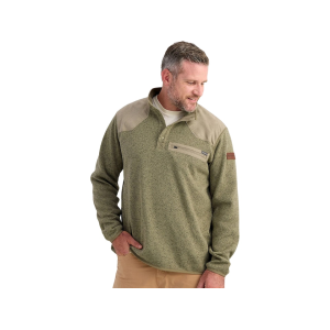 Nomad Nomad Men's Statesman Snap Sweater Overland Heather 2XL - $90.00 at MidwayUSA