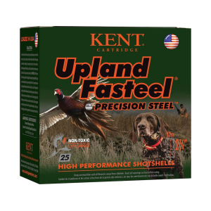 Kent Upland Fasteel 12 Gauge Ammo 2-3/4" #7 Steel Shot 1-1/8 oz Box of 25