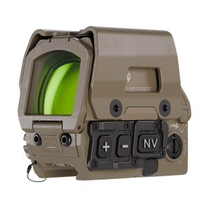 Sig Sauer ROMEO8T-AMR Red Dot Sight Quad Ballistic Circle Dot 2.0 with AMR Red Reticle Flat Dark Earth