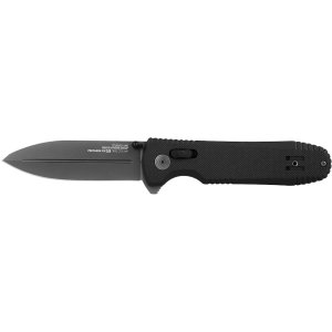 SOG Pentagon XR LTE Pocket Knife 3.6" Spear Point CTS-XHP Gray Blade G-10 Handle Graphite
