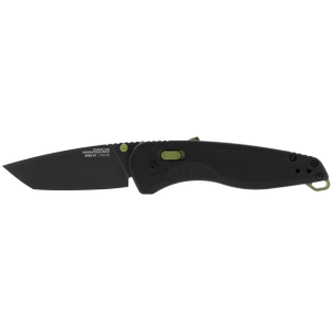 Sog SOG Aegis AT Assisted Opening Pocket Knife 3.1" Tanto Point D2 Titanium Nitride Blade Glass Reinforced Nylon (GRN) Handle Black - $94.95 at MidwayUSA