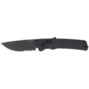 Sog SOG Flash AT Assisted Opening Pocket Knife 3.45" Partially Serrated Drop Point D2 Titanium Nitride Blade Glass Reinforced Nylon (GRN) Handle Urban Gray - $84.95 at MidwayUSA
