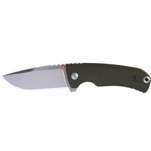 Sog SOG Tellus FLK Pocket Knife 3.65" Drop Point 440 Stonewashed Blade Glass Reinforced Nylon (GRN) Handle Olive Drab - $49.95 at MidwayUSA