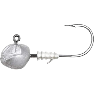 Z-Man Ball Headz 1/2oz Round Ball Jighead #4/0 Gray