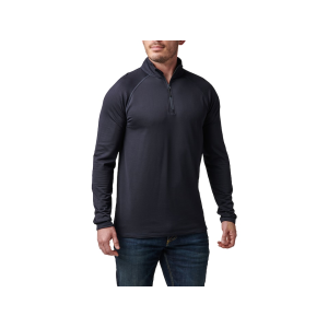 5.11 Men's Stratos Quarter Zip Shirt Dark Navy Medium