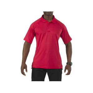 5.11 Men's Performance  Short Sleeve Polo Shirt Range Red 2XL