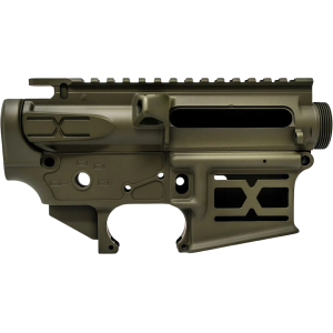 Faxon Faxon FF-15 X-TRA Lite AR-15 Stripped Receiver Set Olive Drab Cerakote - $286.00 at MidwayUSA