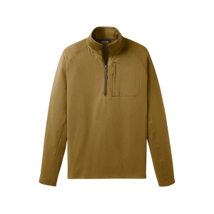Orvis Orvis Men's Horseshoe Hills Fleece Quarter Zip Shirt Field Khaki XL - $98.00 at MidwayUSA