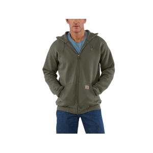 Carhartt Men's Loose Fit Midweight Full Zip Hoodie Moss Large