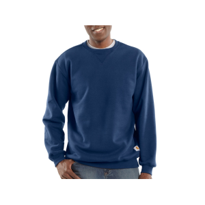 Carhartt Carhartt Men's Midweight Crewneck Sweatshirt Cotton/Polyester New Navy Large Regular - $49.99 at MidwayUSA