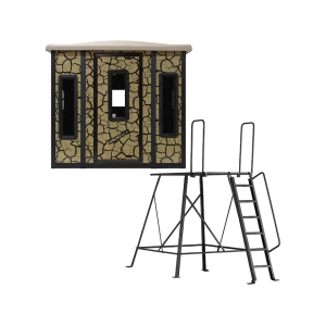 Muddy Penthouse Box Blind with Elite 5' Tower on sale now for $4,399.99 Muddy Penthouse Box Blind with Elite 5' Tower