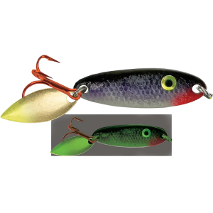 Acme Acme Bladed Ice Kastmaster Moonshine Glow Spoon 1/24 oz MG Plum Glow - $6.99 at MidwayUSA