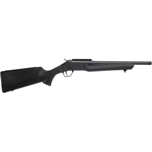 Rossi LWC Single Shot Rifle 6.5 Creedmoor 16.5" Black Threaded Barrel Black Frame Black Field Stock