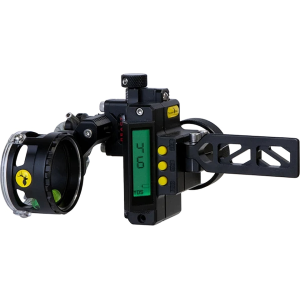 Trophy Ridge Digital React 1 Single Pin Bow Sight Bridgelock Right Hand Black