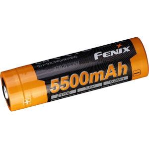 Fenix Rechargeable Battery 21700 3.6 Volt 5500 mAH