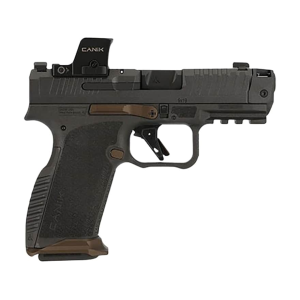 Canik Prime Radian 9mm Luger Pistol 3.8" Barrel 17+1 Round Gray Canik Red Dot