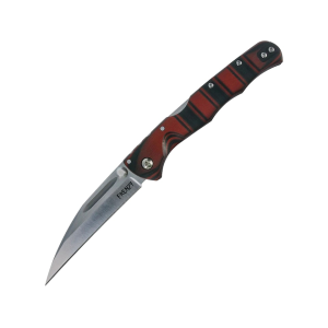 Cold Steel Frenzy II Pocket Knife 3.5" Sheepsfoot CPM-3V Satin Blade G-10 Handle Black/Red