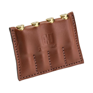 Hornady Leather Cartridge Holder 4-Round Tan