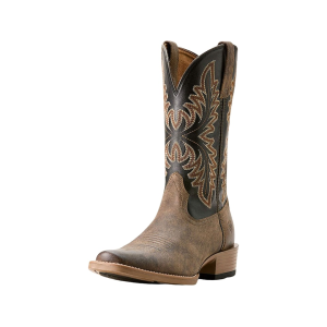 Ariat Ariat Men's Renegade Narrow Cutter Toe Cowboy Boots Leather Stone/Black 9 EE - $69.99 at MidwayUSA