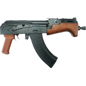 Pioneer Arms Pioneer Arms Hellpup Semi Automatic Pistol 7.62x39mm 7" Black Threaded Barrel Black Frame Black Pistol Grip - $749.99 at MidwayUSA