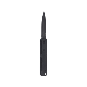 Crkt CRKT Gravitic Flip Pocket Knife 3.18" Dagger 5Cr13MoV Stonewashed Blade Glass Reinforced Nylon (GRN) Handle Black - $32.99 at MidwayUSA