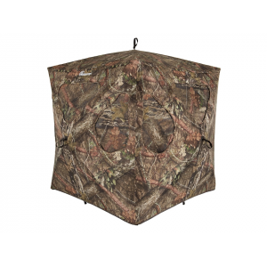 Ameristep Silent Brickhouse Ground Blind 67" x 59" x 59" Polyester Mossy Oak Break Up Country Camo