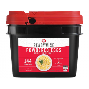 ReadyWise 144 Serving Powdered Eggs Freeze Dried Food Kit - Readywise