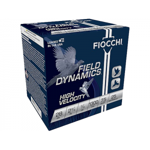 cchi High Velocity 28 Gauge 2-3/4 #7-1/2 Lead Shot 3/4 Oz Case Of 250 (10 Boxes Of 25) Ammo