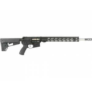 APF Armory DMR 2.0 Semi Automatic Rifle 22 Nosler 18" Stainless Threaded Barrel Black Frame Black Pistol Grip - Apf Armory