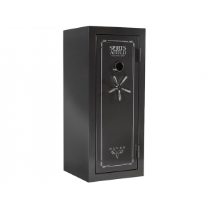 Sports Afield Haven Fire-Resistant 24 Gun Safe with Electronic Lock Gray - Sports Afield